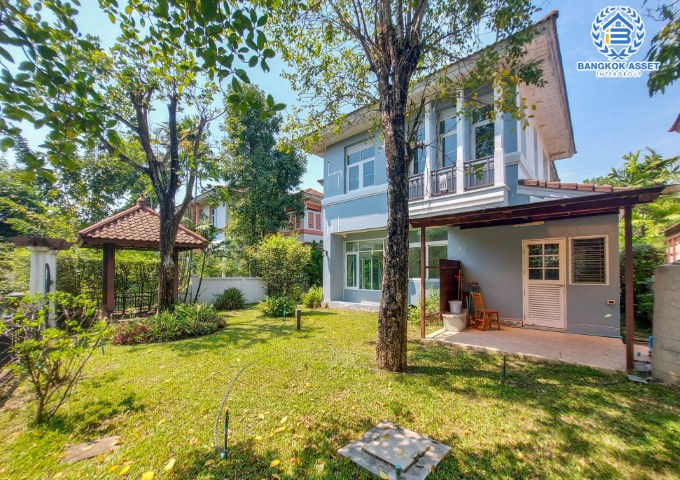 *****บ้านเดี่ยวมือสอง ม.มณีรินทร์ เลคแอนด์พาร์ค ราชพฤกษ์-ติวานนท์ หน้าโครงการติดถนนใหญ่ บนพื้นที่ 94.1 ตร.ว. ฟังก์ชัน 3 ห้องนอน 3 ห้องน้ำ จอดรถได้ 2 คัน บ้านสวยพร้อมอยู่ ทำเลเข้า-ออกเมืองสะดวก เชื่อมต่อถนนหลายเส้นทาง ใกล้เซ็นทรัล แจ้งวัฒนะ และทางด่วนศรีสมาน